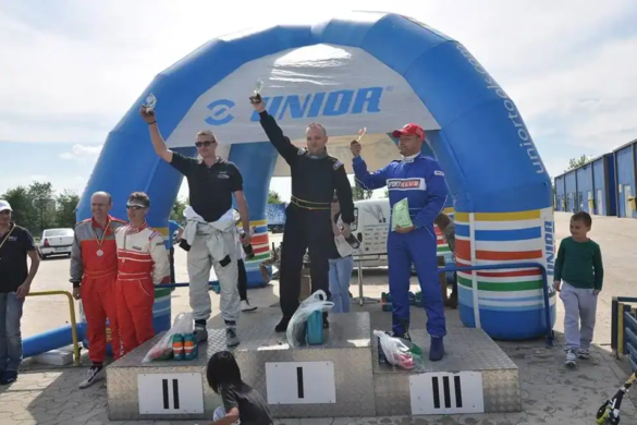 Început bun pentru piloţii GAO Racing Team! Sergiu Tirla a terminat etapa a II-a a C.N. Autoslalom pe locul doi FOTO