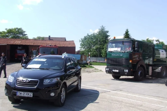 ISU Timiş a trimis o autocisternă de apă potabilă în Serbia