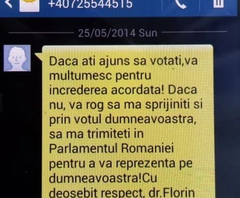 PNL acuză, cu probă! SMS ILEGAL de la Bărsăşteanu. Liberalii au sesizat POLIŢIA