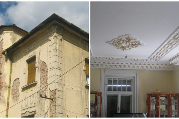 Afacere țigănească! Clădire istorică din Timișoara fără ziduri de susținere, dar cu foițe de AUR pe pereți. FOTO