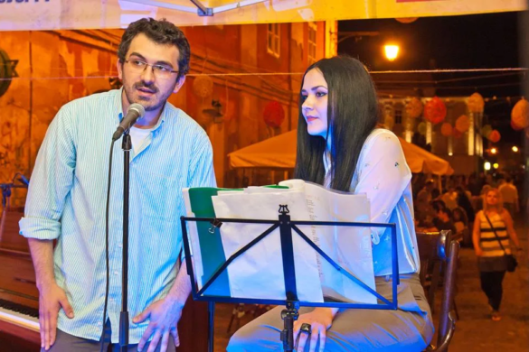 Grădina de vară va răsuna în culori, alături de pianistul Teo Milea şi Amalia Gaiţă