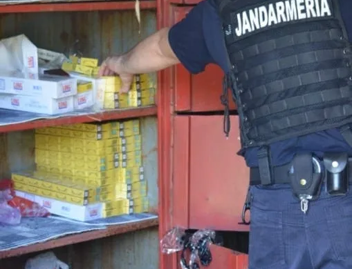 Amendă uriaşă pentru un timişorean care a închiriat un garaj în care a depozitat sute de pachete de ţigări de contrabandă