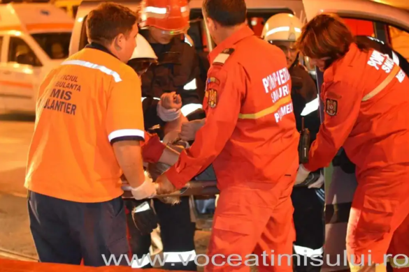 Accident GRAV la Timișoara! O femeie a necesitat DESCARCERAREA FOTO/VIDEO
