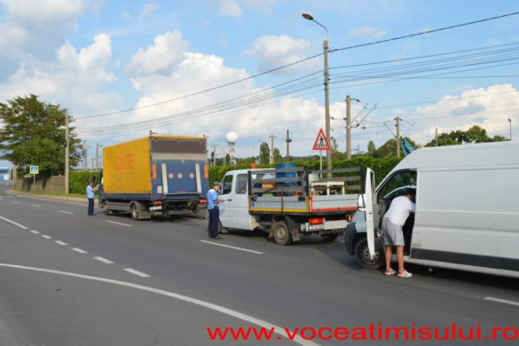 Peste 200 de autovehicule care transportau marfă sau persoane, CONTROLATE de polițiștii timișeni