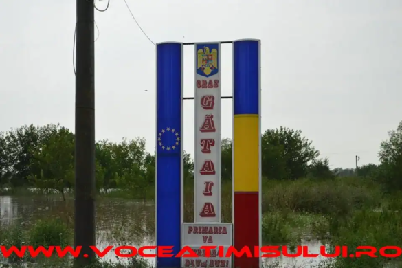 Gătaia și Șipet INUNDATE – IMAGINILE DEZASTRULUI