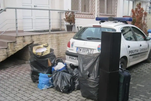 Oameni încăpățânați! Amenzi și peste 100 de kilograme de marfă confiscată de la vânzătorii ”ilegali” de vechituri FOTO