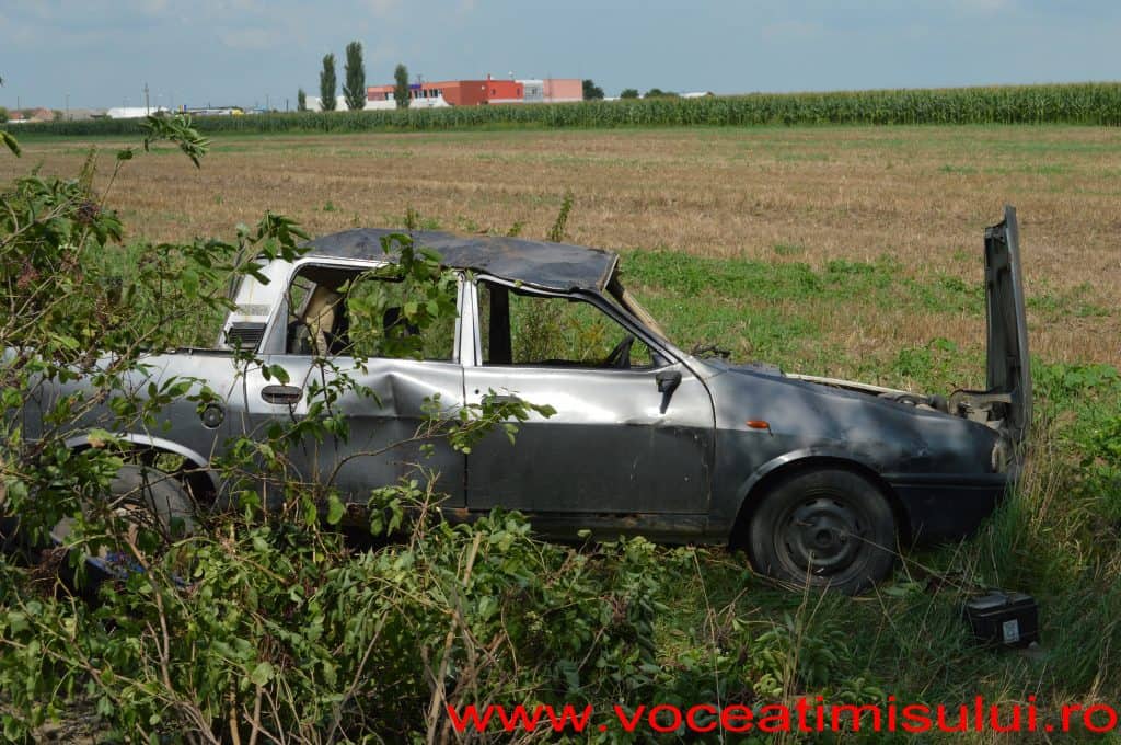 Accident pe DN 6901 Accident pe DN 6901