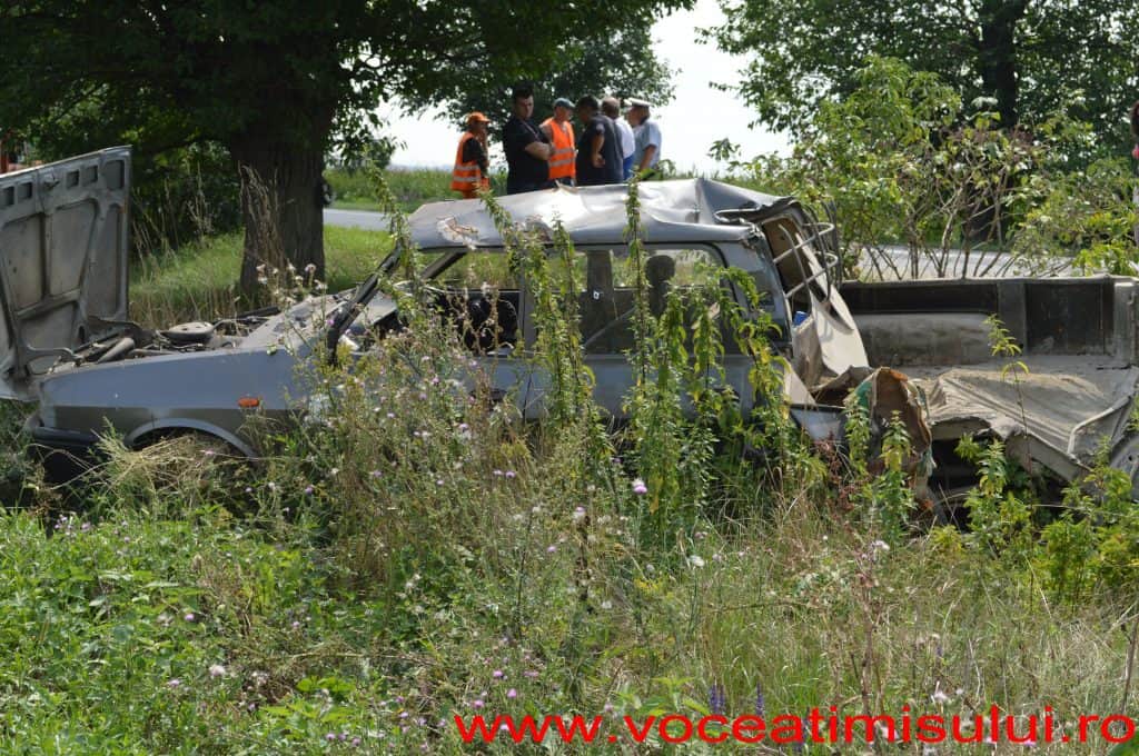 Accident pe DN 6903 Accident pe DN 6903