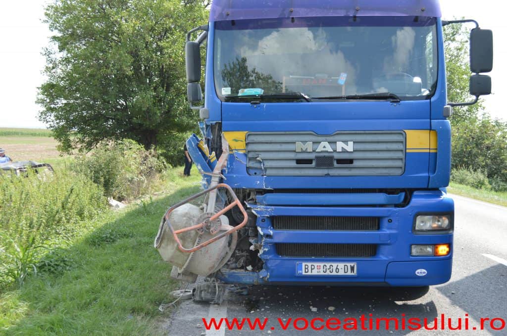 Accident pe DN 6905 Accident pe DN 6905