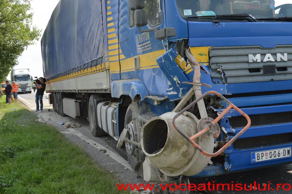 Accident pe DN 6907 Accident pe DN 6907