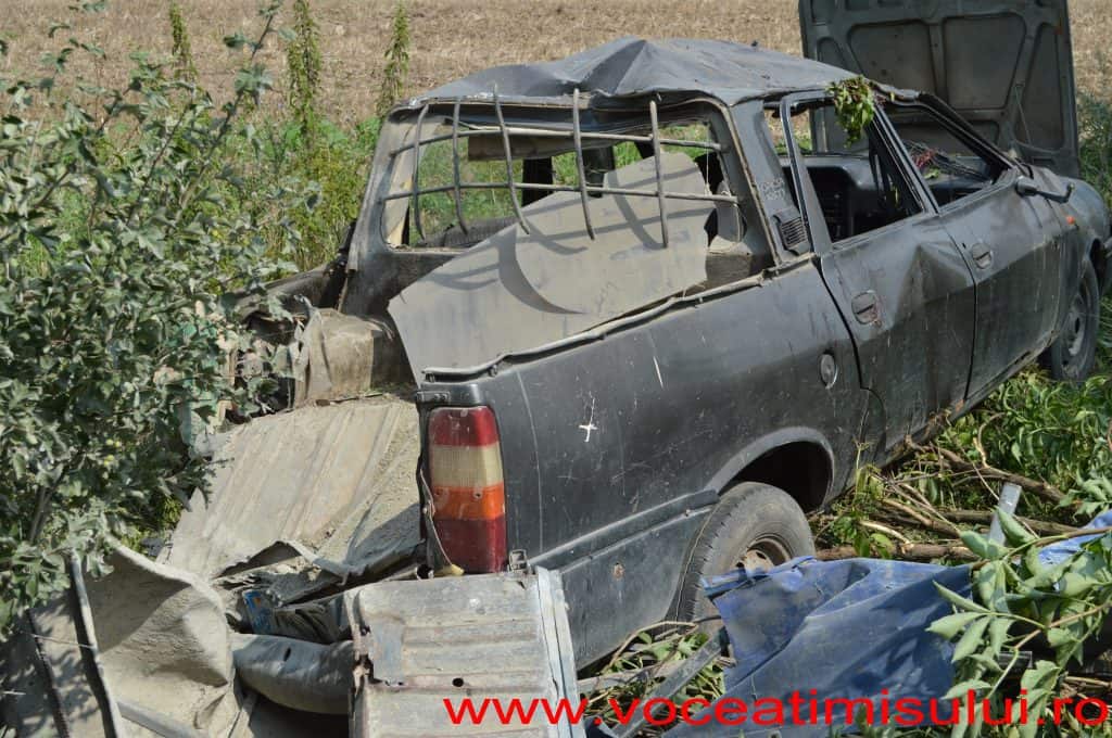 Accident pe DN 6911 Accident pe DN 6911