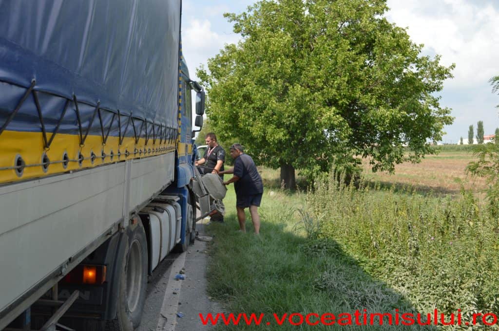 Accident pe DN 6914 Accident pe DN 6914