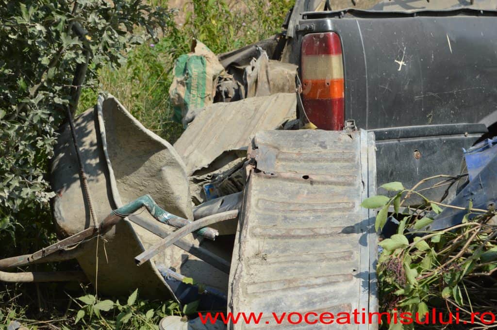 Accident pe DN 6918 Accident pe DN 6918