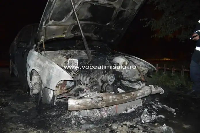 Un lugojean a INCENDIAT o mașină anul trecut! Acum trebuie să stea 2 ani la PUȘCĂRIE