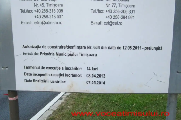 ”A fi sau a nu fi” dat în folosință ”Complexul Rutier Michelangelo” în septembrie. Primăria a cerut prelungirea termenului de execuție! FOTO
