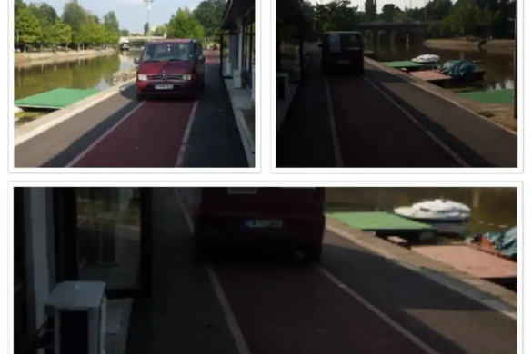 Nesimțiții traficului de pe la noi: cum să ocupi toată aleea de pe malul Begăi, lângă Flora FOTO
