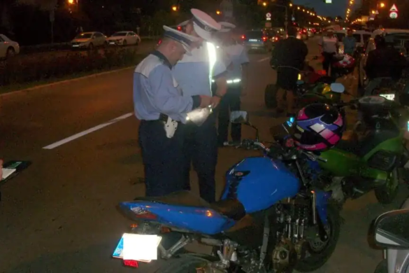 Alcolemie URIAȘĂ pentru un motociclist de 60 de ani! Unde l-au prins polițiștii din Timișoara