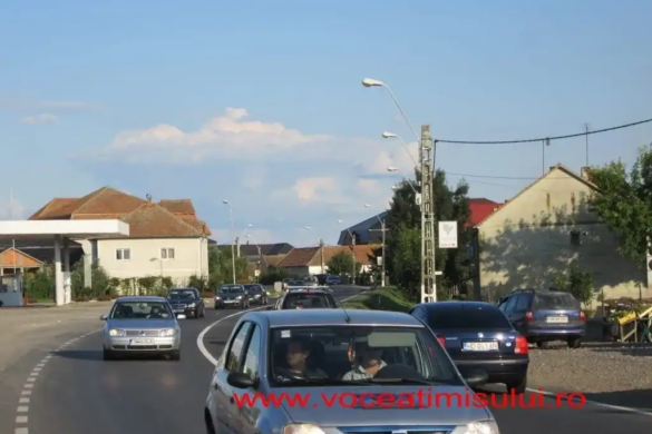 Timișoara are și ea ”DN 1” al ei. NEBUNIE pe șoseaua ce leagă Lugojul de Capitala Banatului FOTO