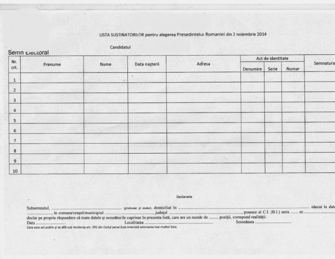 așa-arată-o-listă-pentru-strângerea-de-semnături-dedicate-susținerii-unui-candidat-la-alegerile-prezidențiale