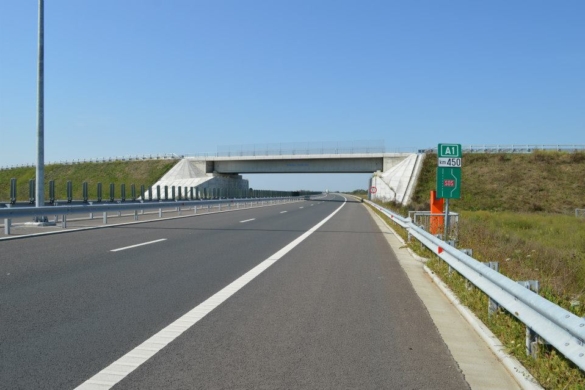 Constructor italian pentru legatura dintre A1 și DN 69 Timisoara – Sanandrei, drum cu sapte ani garantie