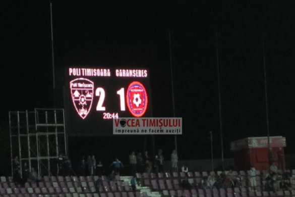 Timișoara triumfă în derby-ul Banatului! Poli Timișoara 2-1 FC Caransebeș FOTO