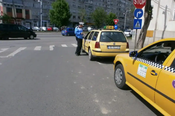 Taximetriștii cu TUPEU, din nou în vizorul polițiștilor locali din Timișoara. Vezi unde îi ”pândesc” oamenii legii