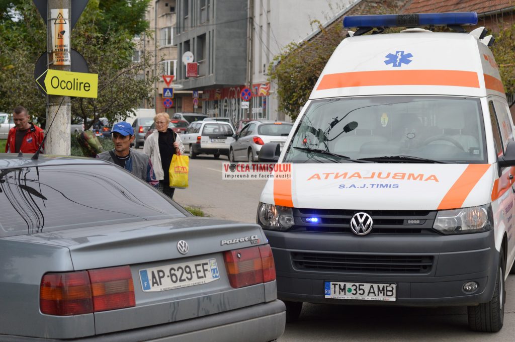 ACCIDENT cu victimă ÎNCARCERATĂ la Timișoara.005 ACCIDENT cu victimă ÎNCARCERATĂ la Timișoara.005