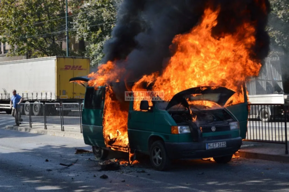 Incendiu WV Transporter T401 jpg