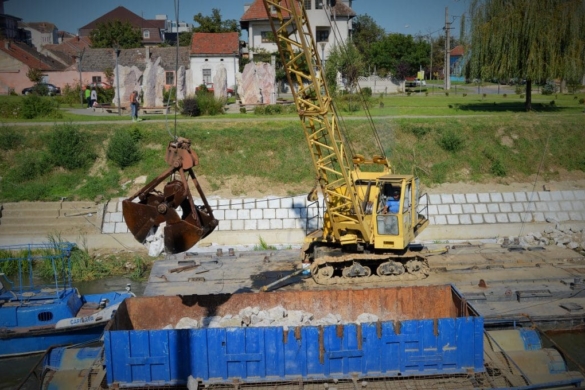 Reabilitarea malurilor canalului Bega merge ceas! Vezi care sunt problemele proiectului VIDEO