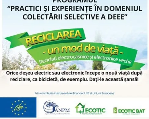Retim și Ecotic scot electrocasnicele vechi din casele timișorenilor. În schimbul lor se dau PREMII