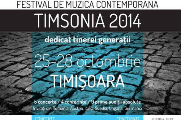 Prima ediție TIMSONIA, gata de start! Ce cuprinde Festivalul Internațional de muzică contemporană de la Timișoara
