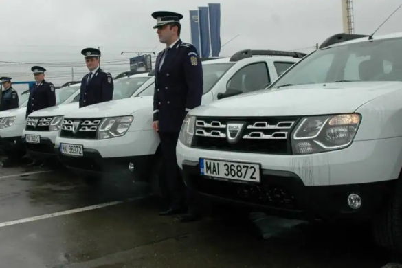 Poliția îmbracă ”haine noi”! Peste 100 de SUV-uri Dacia Duster, noile autospeciale ale oamenilor legii FOTO