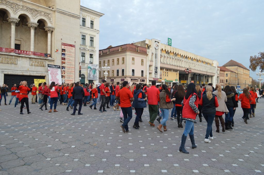 Flashmob in Piata Victoriei 3 Flashmob in Piata Victoriei 3