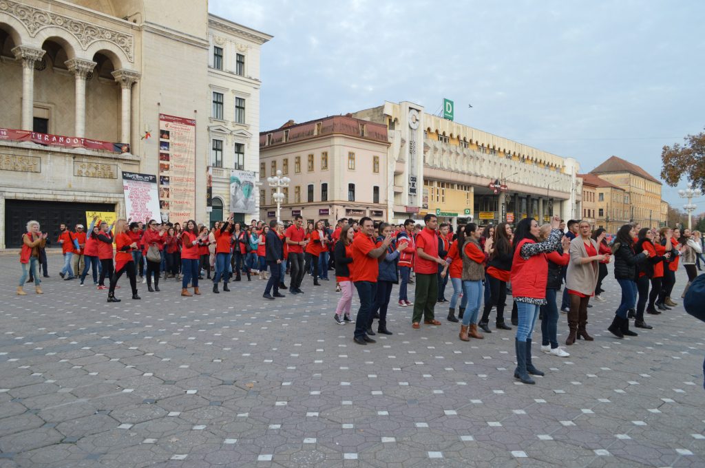 Flashmob in Piata Victoriei 4 Flashmob in Piata Victoriei 4