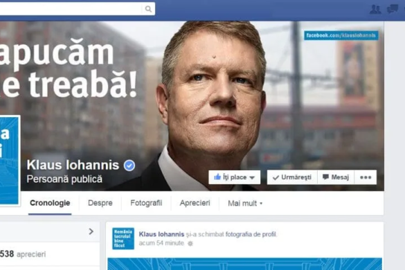 Klaus Iohannis, creștere ULUITOARE pe Facebook. E mai tare ca Merkel, Hollande, Cameron sau Berlusconi