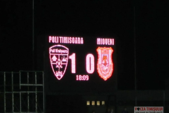 Succes după succes! Poli atinge borna șase la capitolul victorii consecutive. Poli Timișoara 1-0 FC Mioveni
