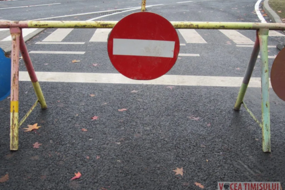 RESTRICTII de trafic pe strada Aries si Calea Martirilor din Timisoara