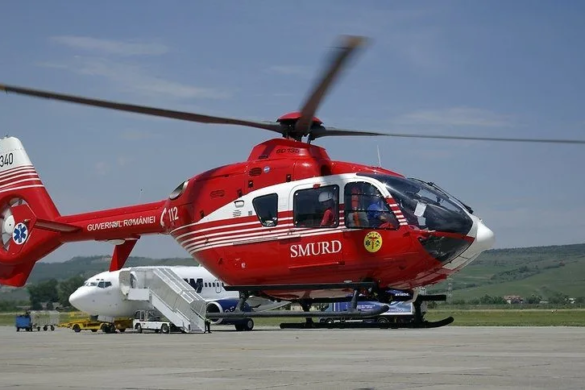 SMURD a reluat zborurile cu elicopterele EC 135