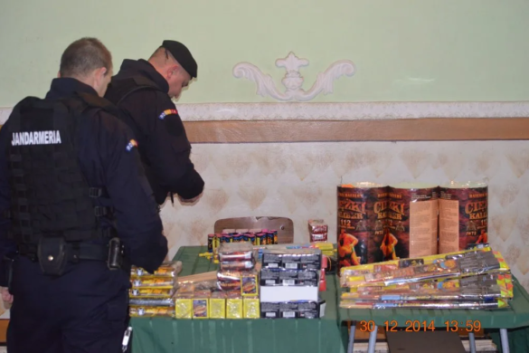 Țigările de contrabandă și petardele dau de furcă jandarmilor Grupării Mobile din Timișoara, înainte de Revelion