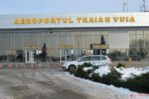 INCOMPETENȚA conducerii Aeroportului din Timișoara, redovedită. Pista, dezghețată de soare, banii publici ”dispar” FOTO