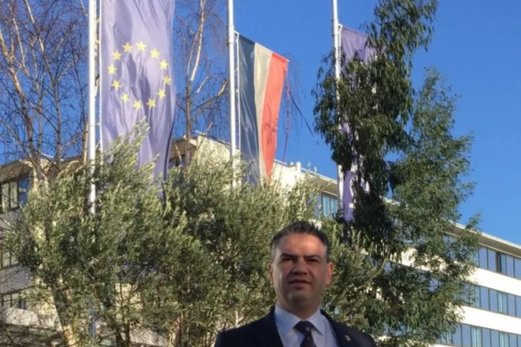 Un senator timișorean, la Paris. Ben-Oni Ardelean, alături de președintele Klaus Iohannis, la Marșul Solidarității