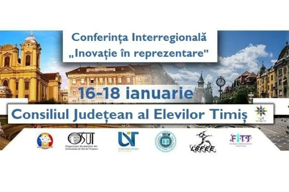Conferinţa Interregională a Consiliului Elevilor din Timiș, la Universitatea de Vest