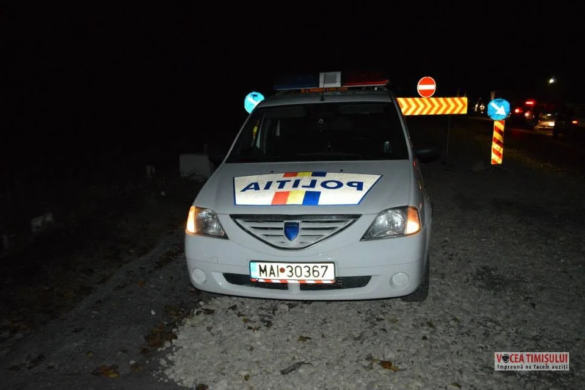 Un bărbat, în prag de pensie, s-a urcat BEAT la volan și a produs un accident, lângă Ghiroda. Ce alcolemie avea