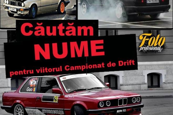 Îți plac DRIFT-urile? Gândește-te la un nume pentru viitorul campionat în care piloții de rally o dau de-a latu’ și te poți alege cu un premiu