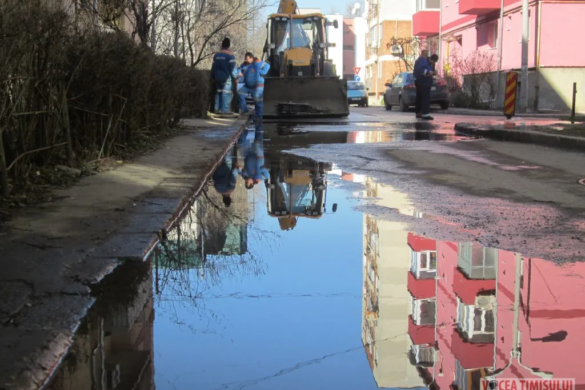 Avarie pe Calea Martirilor: apă oprită în Timișoara, Giroc și Chișoda