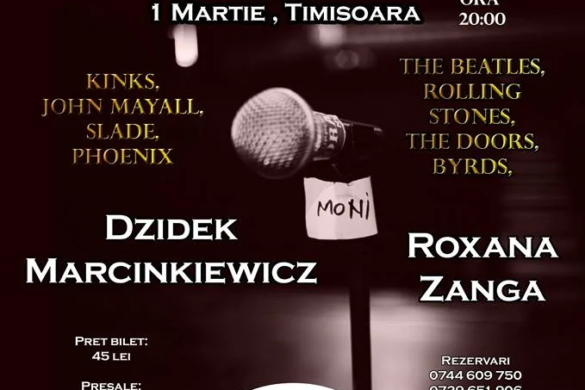Fondatorii Phoenix, în CONCERT la Timișoara. Nicu Covaci și Moni Bordeianu încep turneul ”Vremuri – Remember the ’60s”! Vezi locațiile din țară