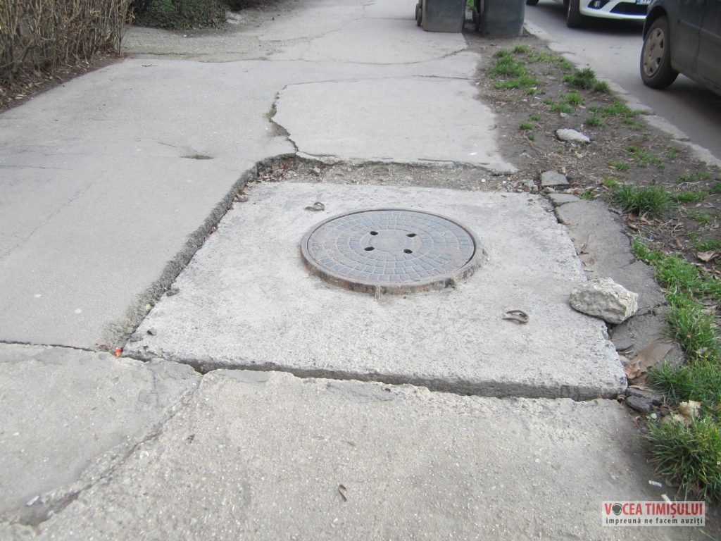 Trotuarele de pe strada Șt. O. Iosif o bătaie de joc 11 Trotuarele de pe strada Șt. O. Iosif o bătaie de joc 11