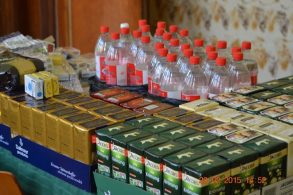 Jandarmii Grupării Mobile din Timişoara au pus ochii pe cafeaua, țigările și alcoolul puse ILEGAL pe piață, la Lugoj FOTO