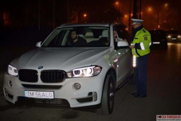 Polițiștii timișeni au umplut șoferii cu AMENZI! De ce au SUSPENDAT zeci de permise, în weekend