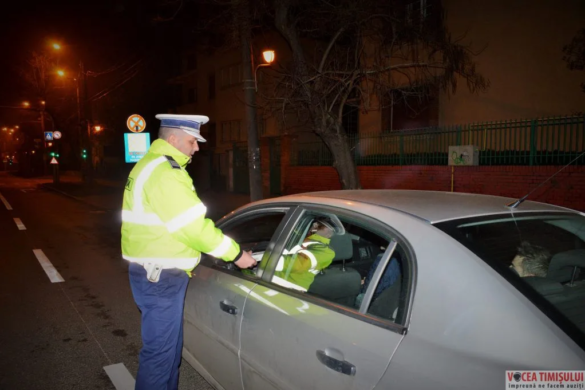 Peste 1200 de sancțiuni contravenționale și 87 de infracțiuni, cifrele polițiștilor timișeni în cadrul acțiunii „Blocada”